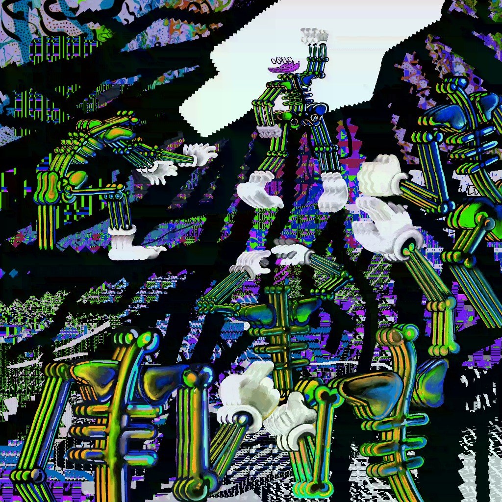 COLLAB TTIIMMEESS, digitale Arbeit von Mamadou Sow, 2024, Bild 3